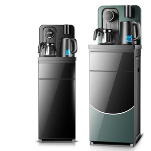 Cây nước nóng lạnh KO43 tự ngắt khi nước sôi TẶNG KÈM 2 ẤM có remote ngăn để cốc bình trà ấm siêu tốc máy nước nóng lạnh tự động thông minh bộ sưởi 4 vòng - Bảo hành 12 tháng toàn quốc