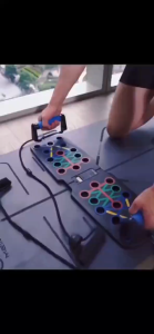 Foldable Multi-Functional Push Up Board Chest  Abs Training Equipment Portable Home Gym Fitness Tool for Men Core Workout