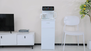 Smart Tea Bar Machine Vertical Bottom Loading Water Automatic Drinking Machine Cold Hot Multi-Function Office Household Appliance water dispenser