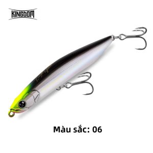 Kingdom | Mồi Câu Cá Kingdom Sinking Pencil 100mm 35g Mồi Cứng Câu Cá Mú Cá Chó Nước Mặn Câu Xa Mồi Giả Jerkbait Câu Biển Câu Sông