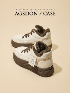 Agsdon | Warmth Winter Snow Boots High Top Canvas