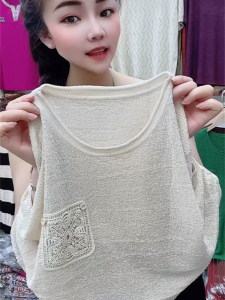 Elegant Slimming Ice Silk Knitted Top Pure Color Loose Fit Summer New Style Womens Fashion Batwing Sleeve Thin Knitwear