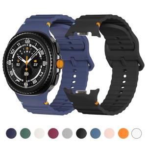 2025 ใหม่ซิลิโคนสําหรับ Samsung Galaxy 8 นุ่มสร้อยข้อมือ correa สําหรับ Galaxy 8 Classic 46 มม.สําหรับ Galaxy Watch 8 40 44 มม.