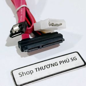 Cáp chuyển Sata (Combo nguồn ATA (Molex 4Pin) + cáp Sata ra đầu Sata 2.5 3.5 SSD HDD