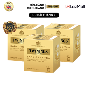 Combo 3 Trà Túi Lọc Bá Tước Twinings Earl Grey 10 gói x 2g
