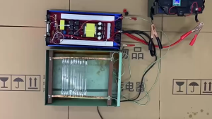 Inverter 16 Tabung DC 12V-AC 220V 9999000W Konverter Tegangan Daya