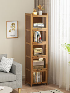 advocate | Dustproof Tall Narrow Bookcase with Glass Doors