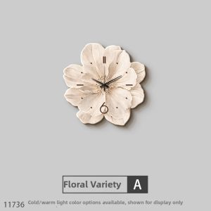 RUIBAHAO | Vintage Wall Clock Picture High-end Decor