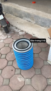 Lọc gió 30x46 lõm bằng YC theo xe lọc gió động cơ xe ô tô ngang 30 dài 46cm