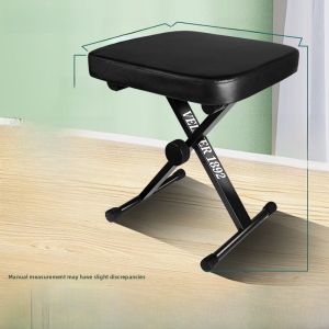 Adjustable Height Folding Music Stool Guzheng Special Electronic Keyboard Piano Guitar Erhu Stool Childrens Single Person