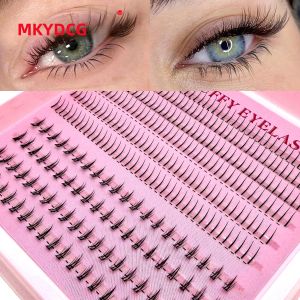 Mi Giả Tự Nhiên Nối Mi Dưới Cá Nhân Trang Điểm Mi Riêng Lẻ Ghép Cụm Mi Giả Mi Giả Dạng Chùm Thân Nhựa Thon Bông Gòn