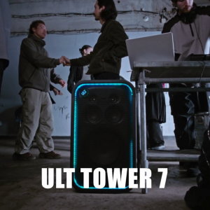 [NEW] SONY ULT Tower 7 Portable Party Speaker with Wireless Mic| Karaoke | Jukebox | Powerful Sound | Deep Bass | 420W High Wattage | 30H Battery | Bluetooth | Lights | DJ | XLR | SRS-ULT700 | SRS ULT700 | SRSULT700 | Ultimate Speaker