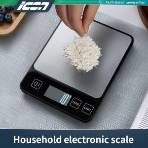 ICON Digital Kitchen Scale 1g-10kg Precision Tare Function Food Scale | Accurate Baking & Cooking Scale | Kitchen Weighing Scale