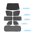 Cenfun เหมาะสำหรับ2021เหมาะอย่างยิ่ง onel9l8ตาข่ายกันแดดหน้าต่างรถกันแดดกันความร้อนกันแดดบังแสงส่วนบุคคล. 