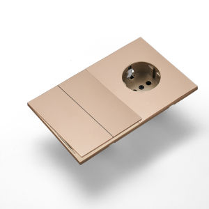 Skin Sensation Embedded Integrated Panel Skin Feel Paint Rocker Switch Wall Socket Power Sockets Button Light Switch Embedded