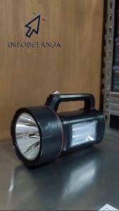 SENTER TANGAN LUBY L-2673 LED 10W 12LED SMD RECHARGEABLE original