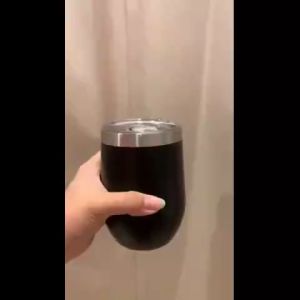 TUMBLER GELAS CANGKIR MUG KOPI STAINLESS STEEL DOUBLE WALL ANTI PANAS MUG TELUR