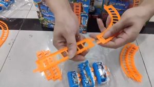 รางรถไฟใต้ดินของเล่นเด็กของขวัญวันเกิดการศึกษา