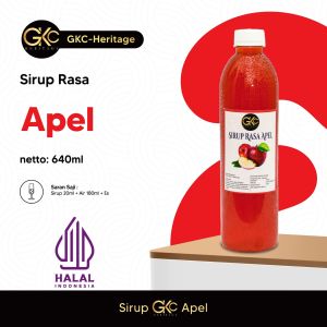 Sirup Apel 640ml Minuman GKCHeritage