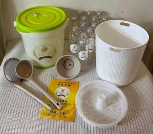 Ferment Lab enzyme barrel 10 L 滋源の酵硏-酵素桶快速发酵桶10L➕沥芯➕压网➕瓶子➕工具➕糖度仪