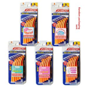 Dental pro L-Shaped Interdental Brush Soft Bristles Dental Cleaning Tool for Adults Tooth Gap Cleaner 15 Pieces Japanese Made