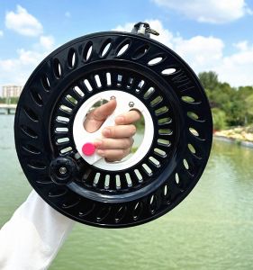 ล้อสายแบริ่งขนาดใหญ่แบบใหม่สายคล้องมือสำหรับตกปลาบนเรือส่งออกล้อเก็บสายสำหรับตกปลาล้อสำหรับตกปลาในทะเลล้อสำหรับตกปลาแบบมือหมุนล้อว่าว