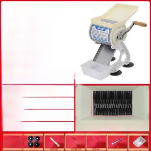 Manual Meat Slicer Commercial Multi-Function Chicken Strip Cutter Ear Thread Pepper Slicer Kitchen Food Processing Machine