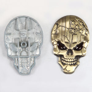 Miếng Dán Đề Can Kim Loại Hình Đầu Lâu 3D Biểu Tượng Huy Hiệu Logo Phụ Kiện Miếng Dán Tạo Kiểu Thời Trang Xe Hơi Xe Tải Xe Hơi Ô Tô