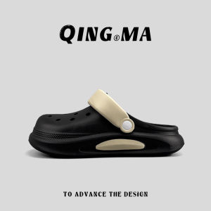 QING_MA | Anti-slip Durable Slip On Sandals for Men Thick Bottom