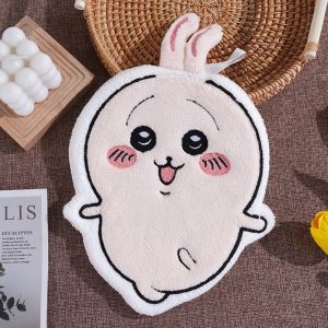 Bandai | Kawaii Usagi Anime Sang Trọng Khăn Lau Tay Siêu Thấm Mềm Mại Dày Lông Tơ Nhanh Khô Có Thể Giặt Được Cho Nhà Bếp Phòng Tắm