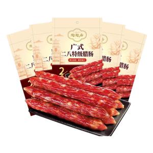 Taotaoju | Xúc Xích Thịt Tươi Ngọt và Mặn Phong Cách Quảng Đông 80% Nạc 20% Béo