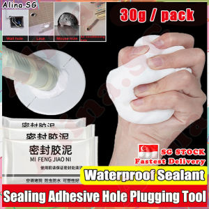 💎SG Stock💎 Waterproof sealant gap filler Household tools / Sewer pipe wall hole repair sealing glue mud / Wall hole sealant 密封胶泥