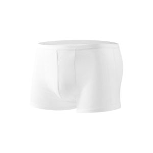 miiow | Disposable Pure Cotton Boxer Briefs For Men Travel Size Shorts No Wash Day Throwaway Underwear High Elastic Waistband Antibacterial