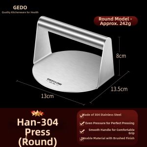GEDO | Multipurpose Press Plate 304 Stainless Steel