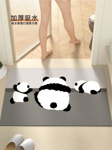 Bathroom Non Slip Floor Mat Toilet Bathroom Entrance Door Waterproof Floor Mats Diatom Mud Absorbent Pad Bathroom Mat Mat