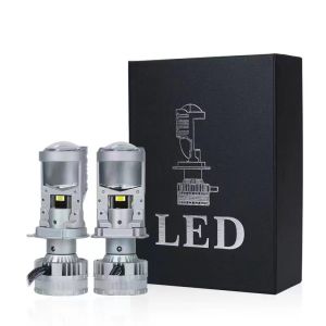 150W H4 bóng đèn pha LED 150W siêu sáng-CANBUS sẵn sàng HI/chùm sáng thấp với ống kính máy chiếu cắt cắm và chạy cho ô tô SUV xe tải (cặp)