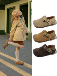Belle | Fashionable Girls Birkenstock-style Shoes Two-wear Option