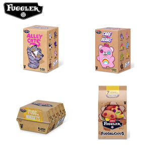 Fuggler | Original Fuggler Ugly Teeth Monster Plush Toys Cat Bears Plush Keychain Nuggets Pendant Bag Charm Hamburger Dolls Random 1 PC
