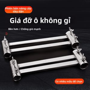 MLZH | Chân Đỡ Dù Cá Inox Đa Chiều Dày Đặc