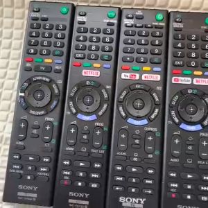 Remote tivi Sony smart thường chính hãng không giọng nói điều khiển sony tivi - Tặng kèm pin 43W800C mót của tivi so ny