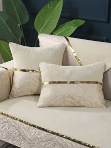 Modern Minimalist Nordic Style Office Ins Pillowcase Versatile All-Season Square Couch Pillow Cover Luxury Lightweight