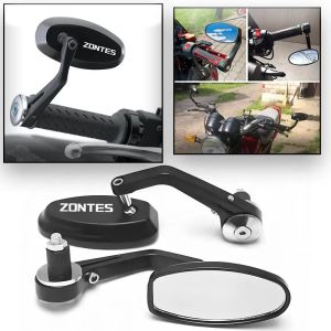 motorcycle CNC rearview mirror fixed wing handle rearview mirror for ZONTES 703F 368G 368E 310V/X/T/R Zt250 ZT125 125U