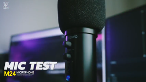 🚀ส่งเร็ว🚀 GAMING NUBWO M24 CONDENSER MICROPHONE USB ไมโครโฟน คอนเดอเซอร์ แถมขาตั้ง ไมค์ เสียงชัด เสียงดี #M 24