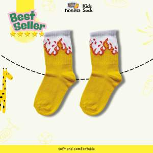 Kaos Kaki Anak Strip Garis Setrip Oldschool Skate Panjang Tebal Kids Socks 1-6 Tahun