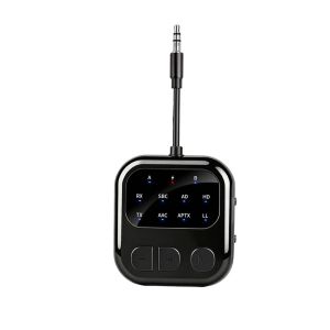 KEBIDU | KEBIDU Bluetooth 6.0 Receiver Transmitter 2 in 1 AptX-Adaptive Audio Adpater Dual Stream Music Wireless Adapter For Car Airplane