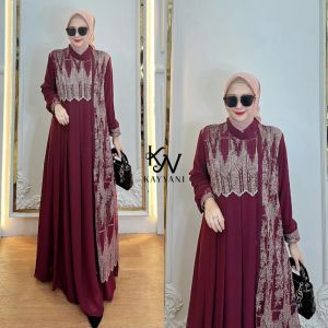 DRESS GAMIS MODE RAISA TERBARU BY KAYYANI