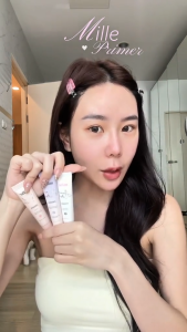 [แบบหลอด] Mille Primer Aura Collagen ผิวโกลว์ ออร่า / Snail Bright / Blur Lasting / Sunscreen [8 กรัม][1 หลอด]