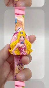 (K45) 3D Barbie Jam Tangan Budak Comel / Cute Fashion Kids Watches