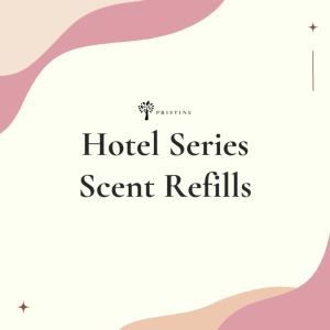 Pristine Home Scent Refill 4 Pack Bundle with Reed Sticks | Hotel Scent | Essential Oil | Large Fragrance Set | 180ml