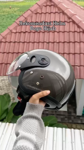 [Premium] Helm Bogo Hijab Niels Kaca Pilot sudah SNI - Product Niels